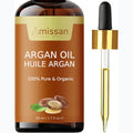 Certified Organic Argan Oil - 100% Pure & Natural from Morocco - Cosmetic Argan oil Grade for Nail, Face, Hair & Skin - Cold pressed carrier oil