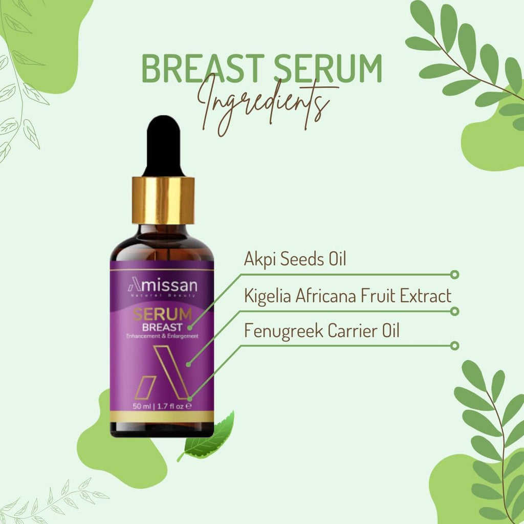 Sérum pour les seins - Volume | Amélioration & Raffermissement mammaire